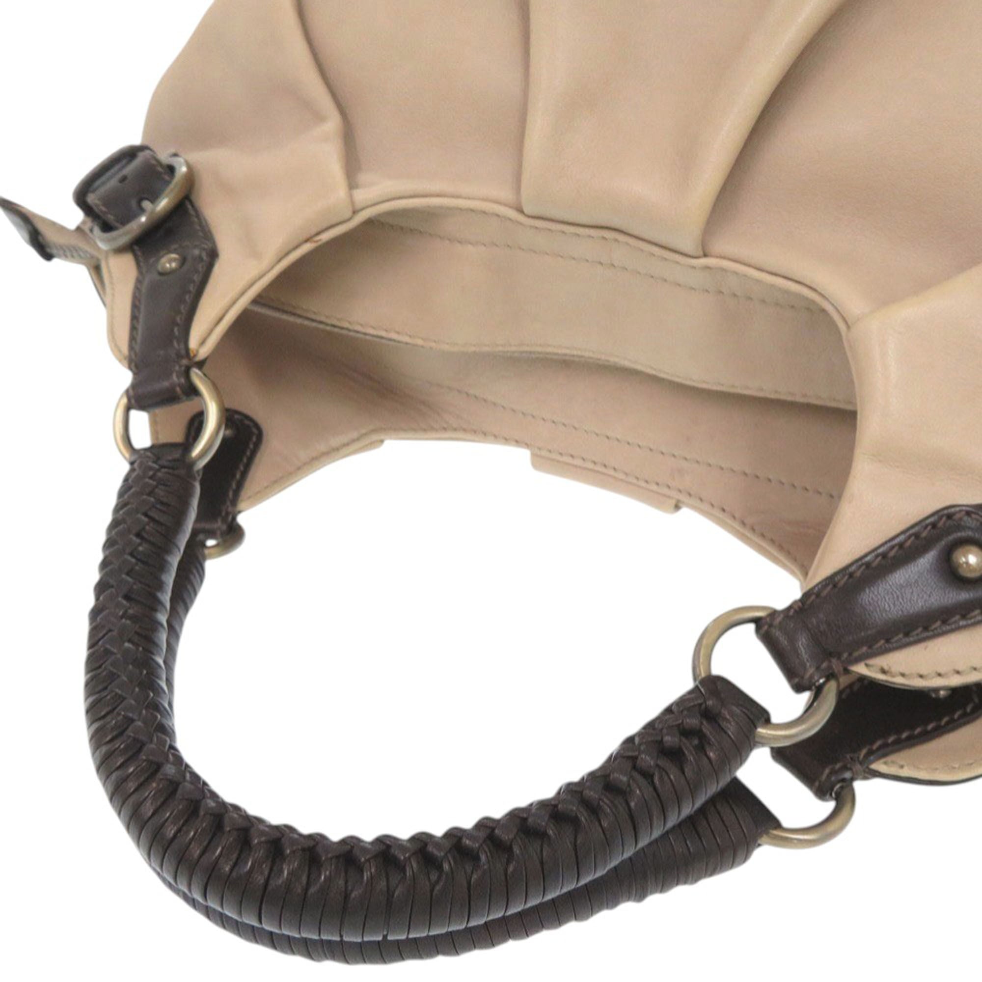 Leather Gancini Tote - Image 17