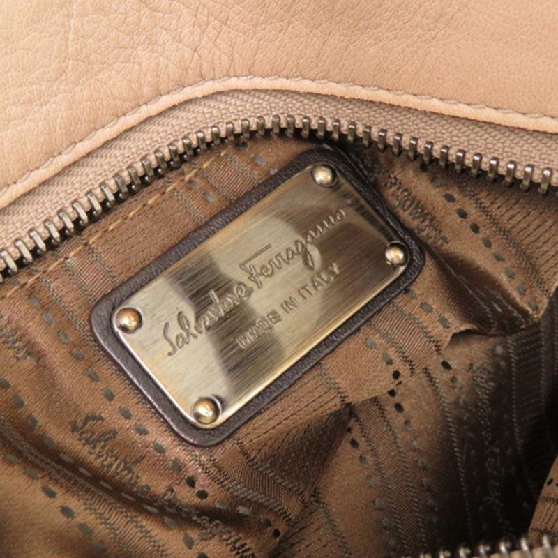 Leather Gancini Tote - Image 5
