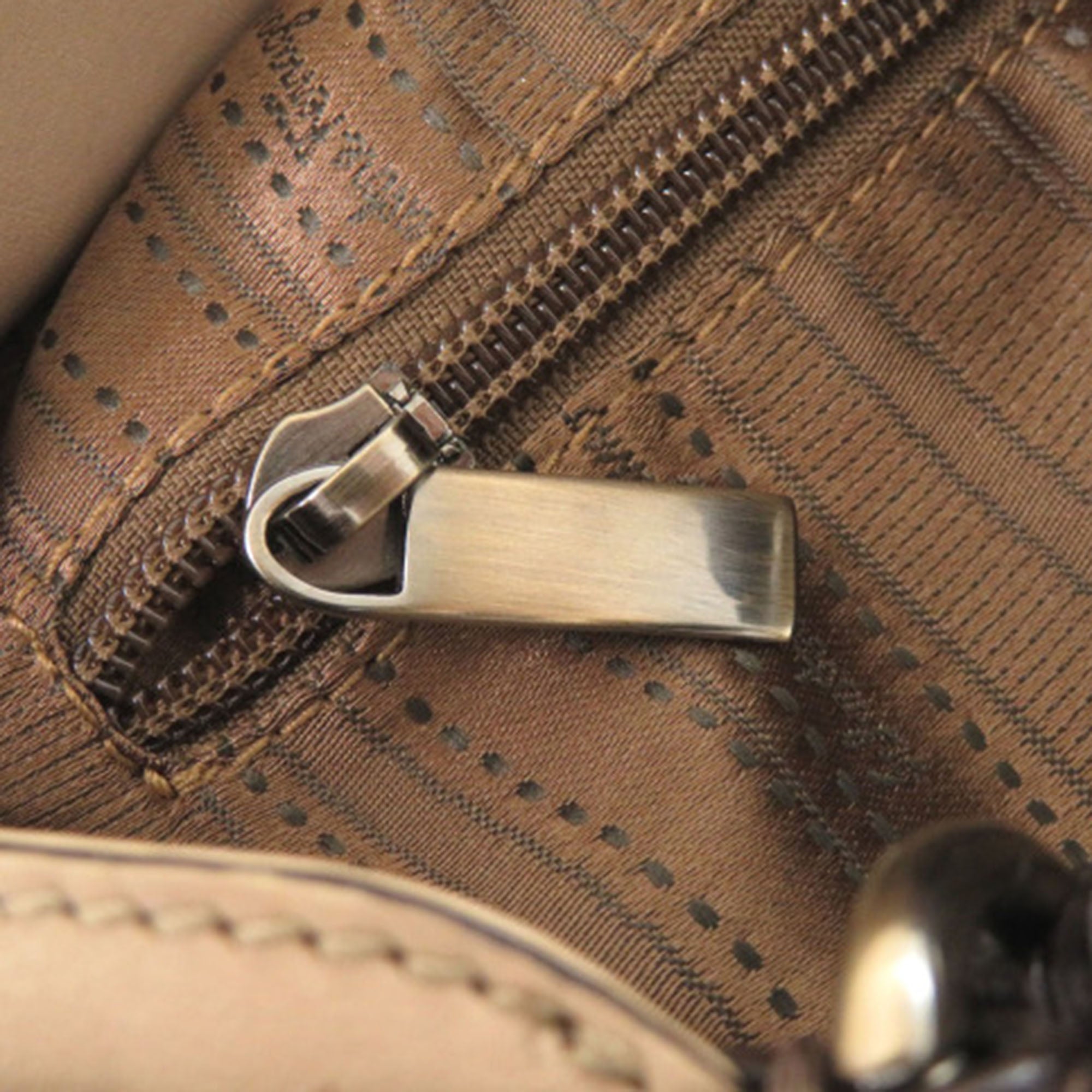 Leather Gancini Tote - Image 7