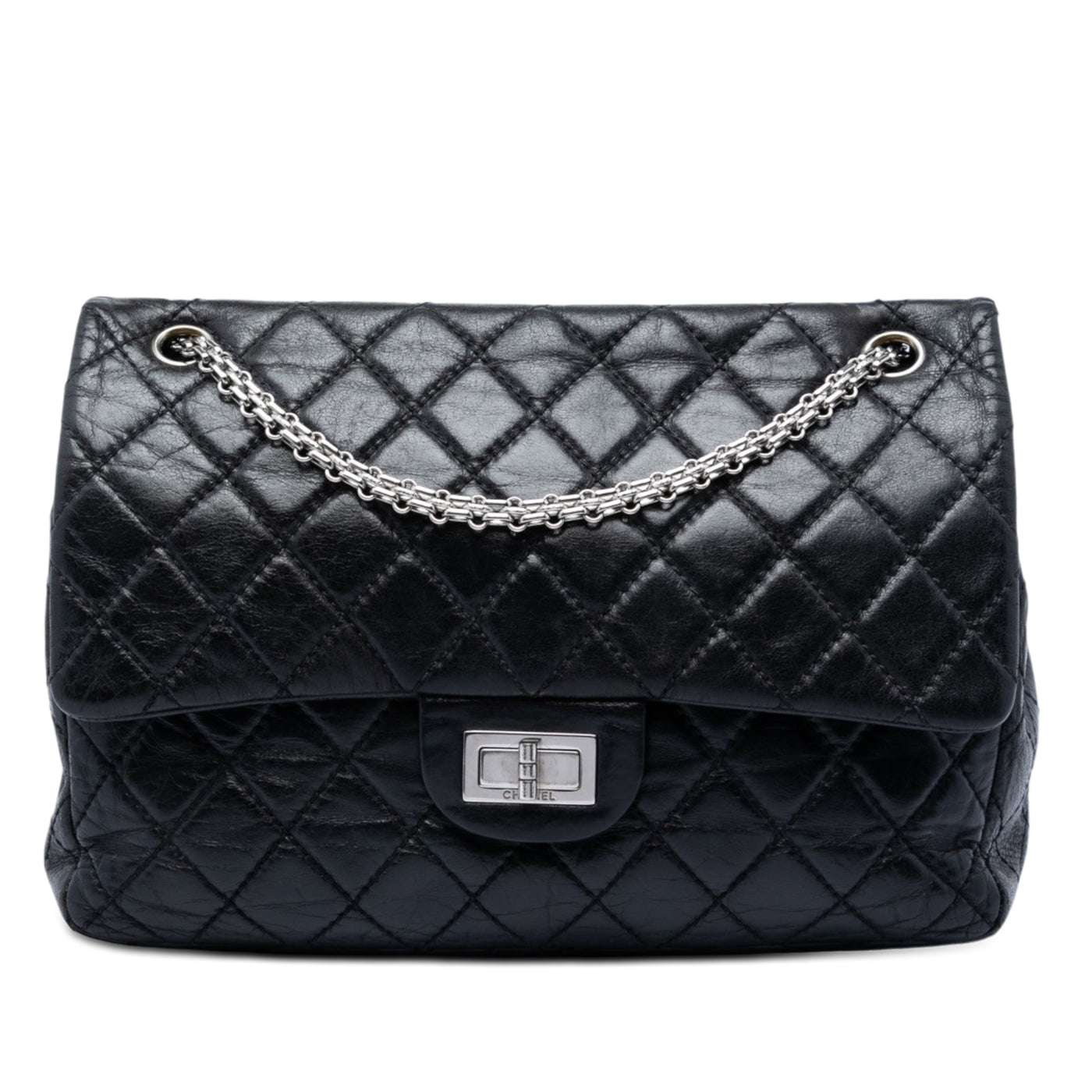 Quilted Aged Calfskin Reissue 2.55 Double Flap 227 - Image 1
