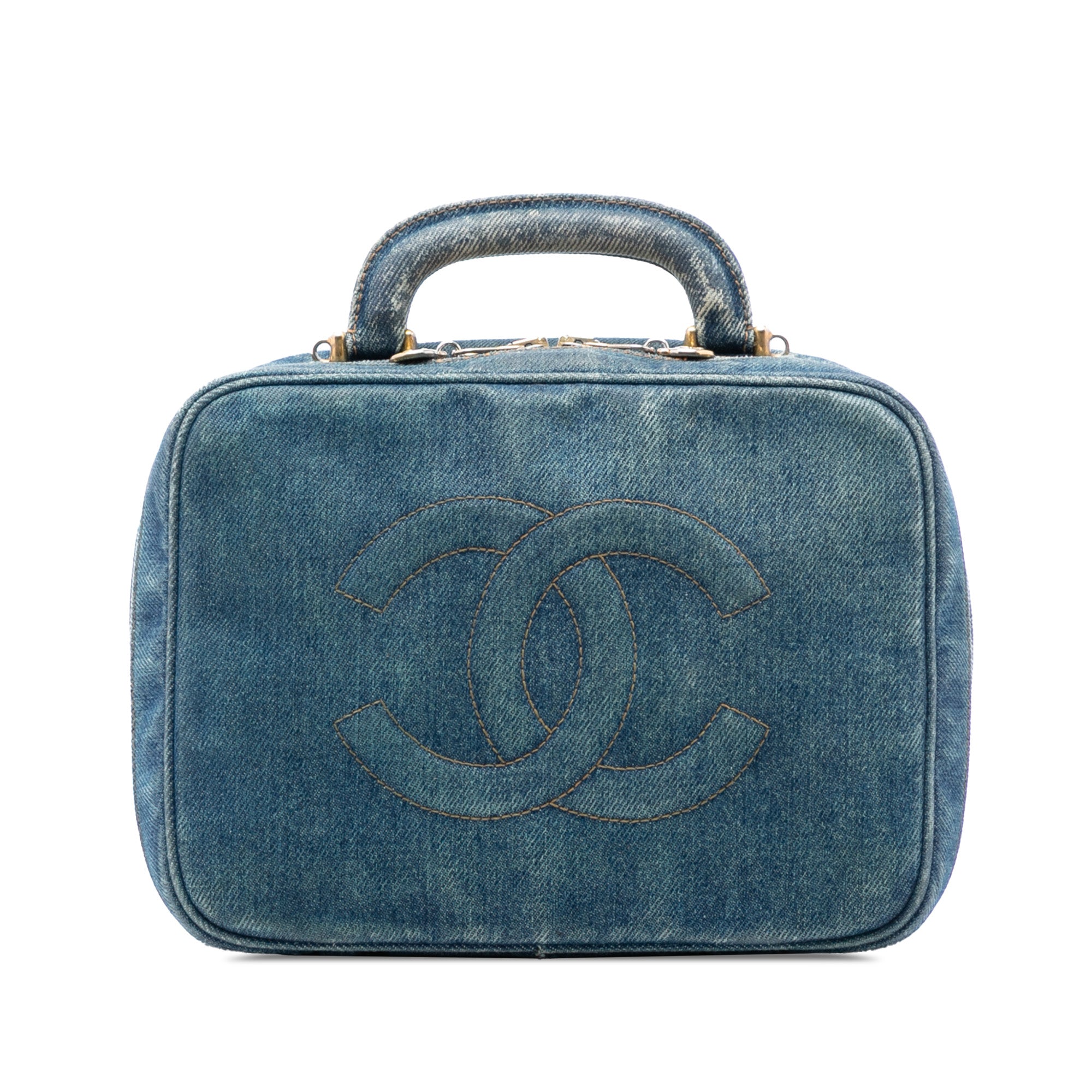 CC Denim Vanity Bag - Image 1