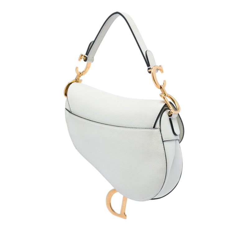Mini Grained Calfskin Saddle Bag - Image 2
