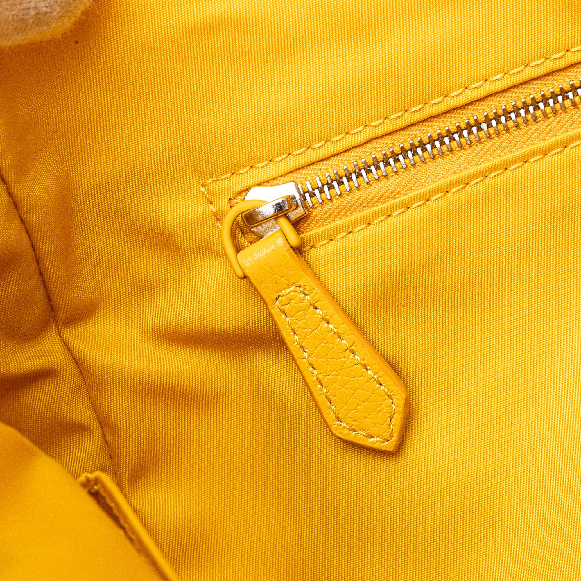 Large Econyl Nylon Baguette Satchel - Image 11