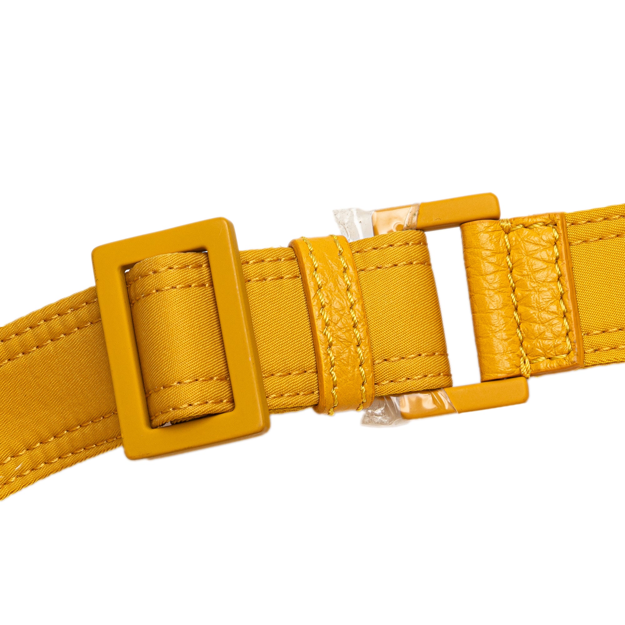 Large Econyl Nylon Baguette Satchel - Image 12