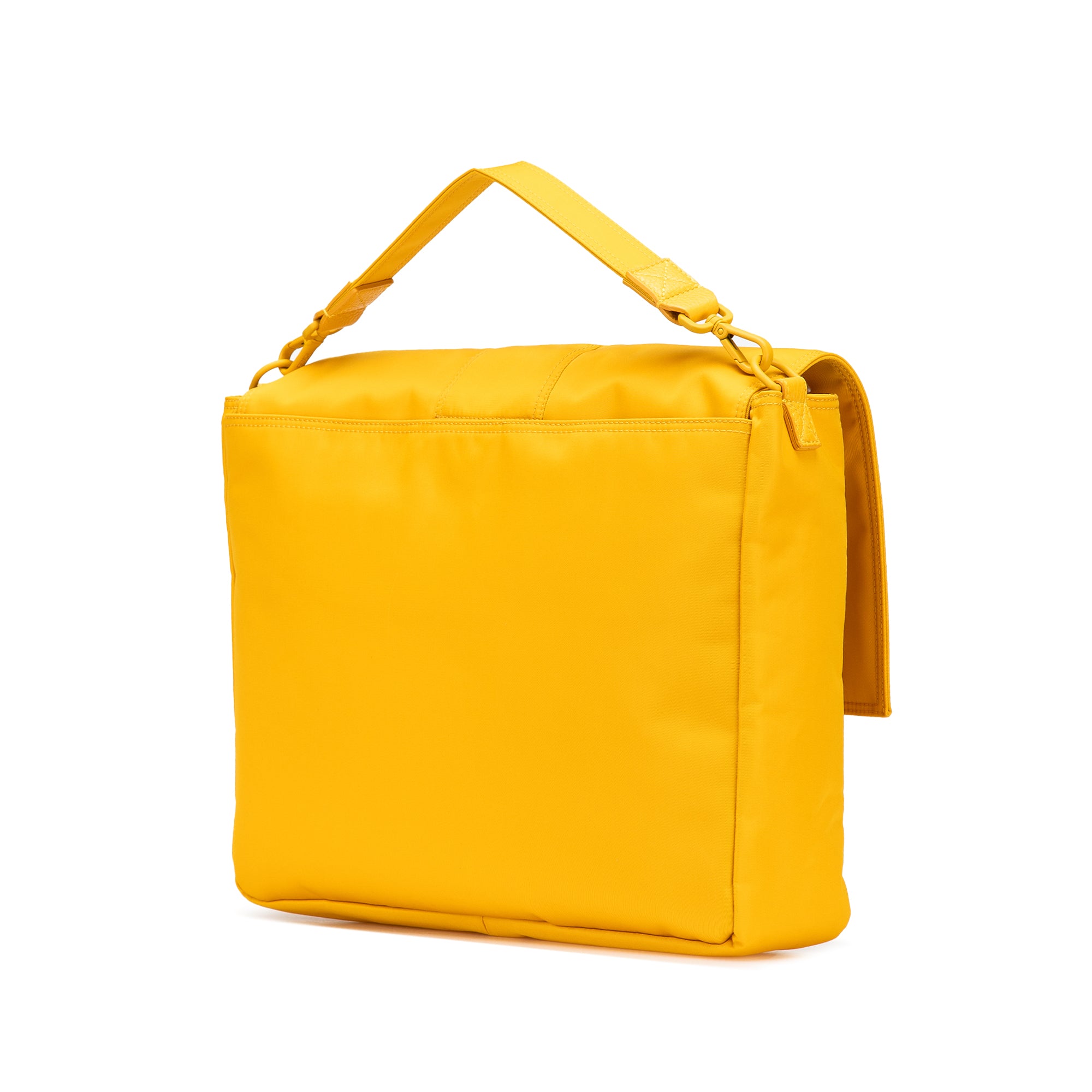 Large Econyl Nylon Baguette Satchel - Image 2