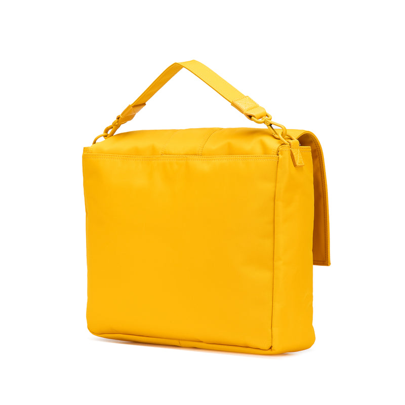 Large Econyl Nylon Baguette Satchel - Image 2