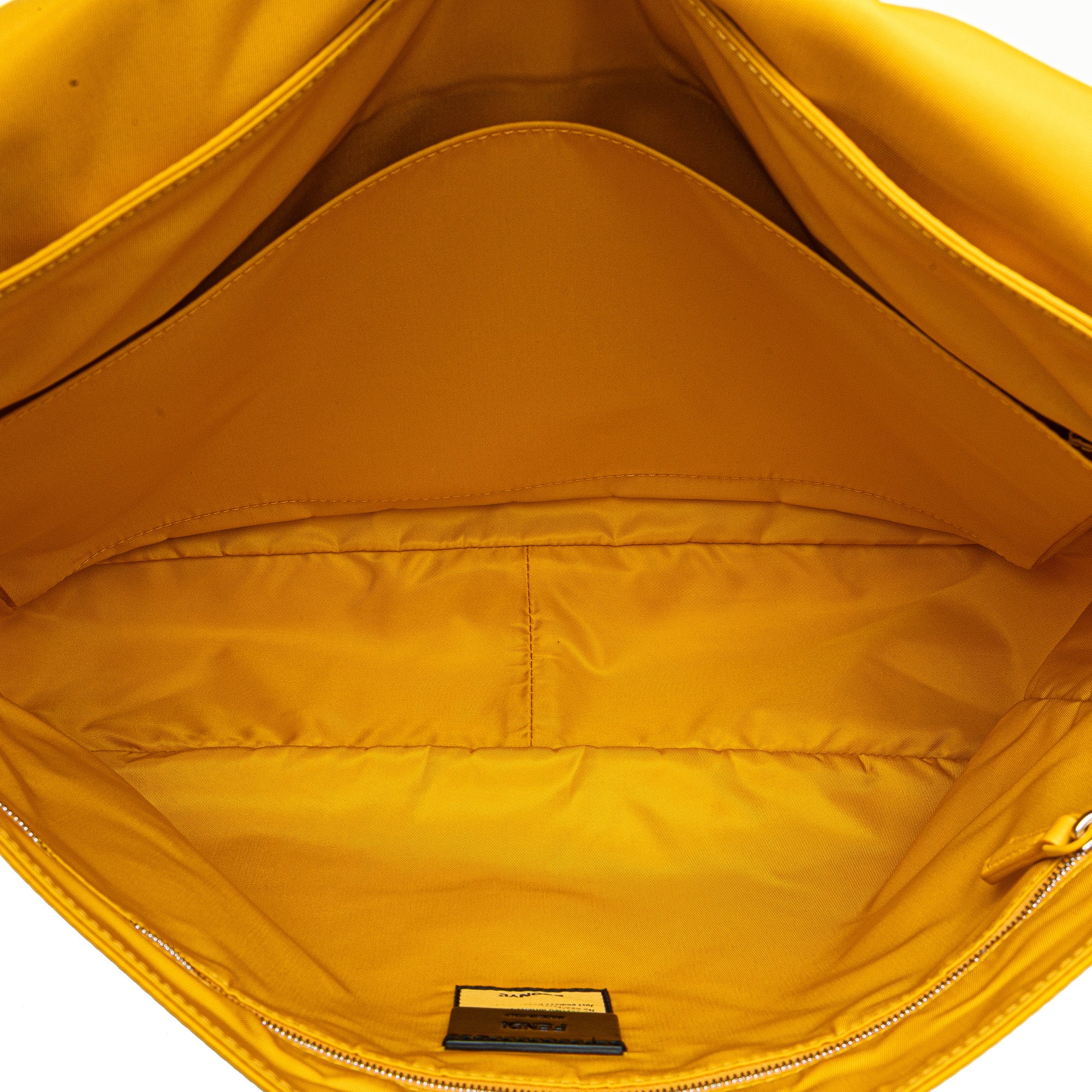 Large Econyl Nylon Baguette Satchel - Image 4