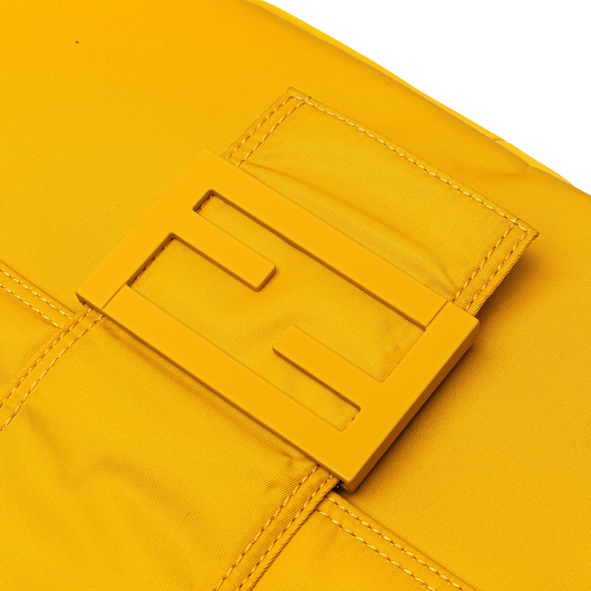 Large Econyl Nylon Baguette Satchel - Image 8
