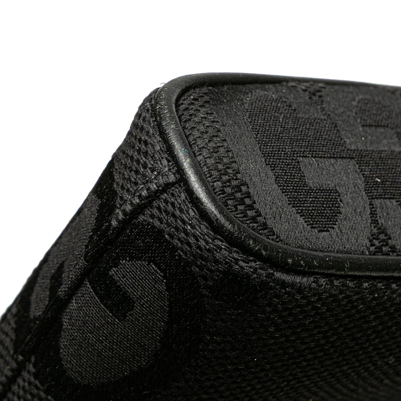 Jumbo GG Canvas Clutch on Strap - Image 10