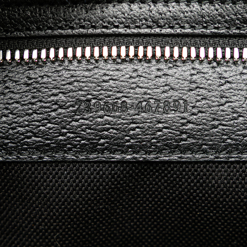 Jumbo GG Canvas Clutch on Strap - Image 6