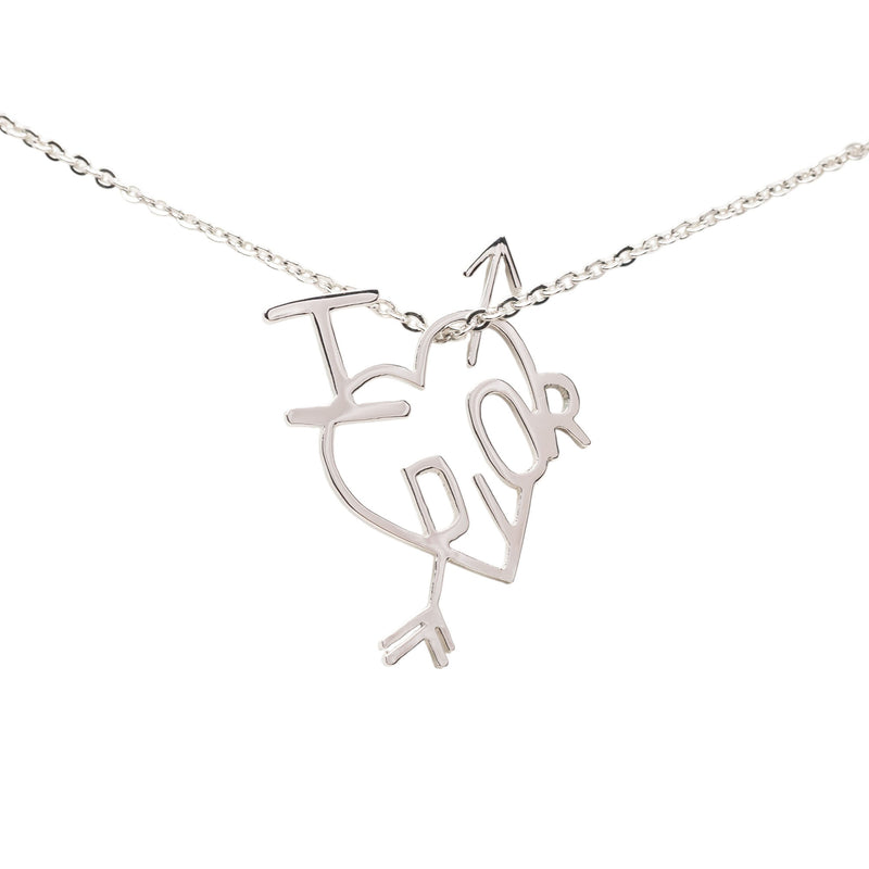 Brass I Heart Dior Pendant Necklace - Image 2