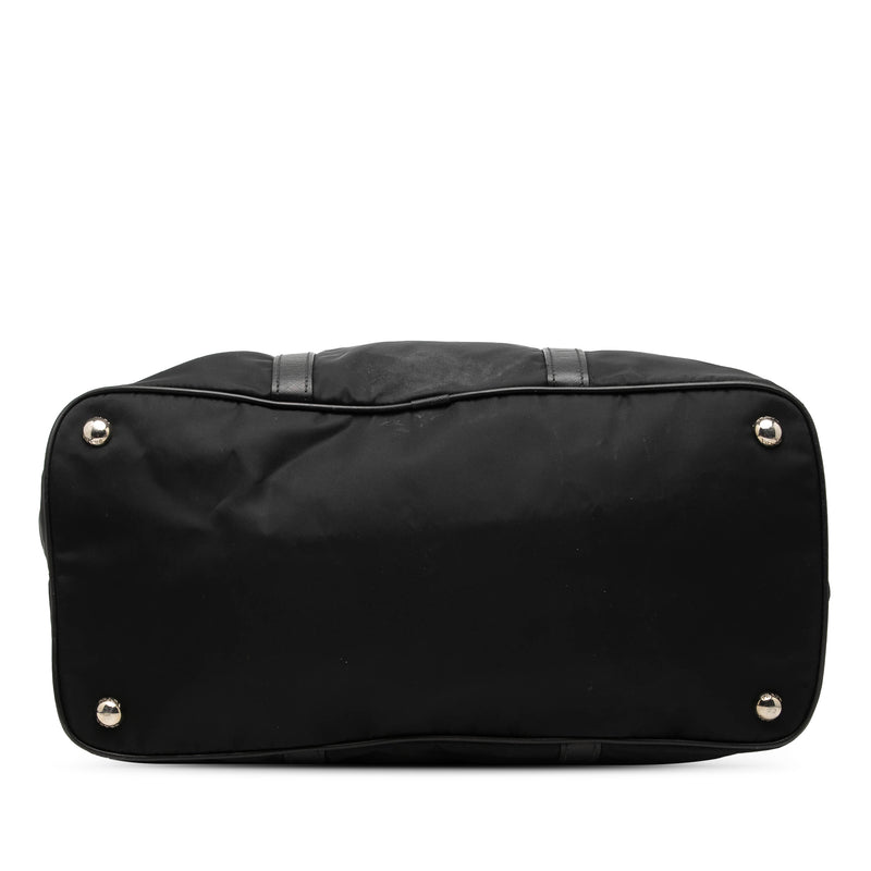 Saffiano Trimmed Tessuto Open Convertible Tote - Image 3