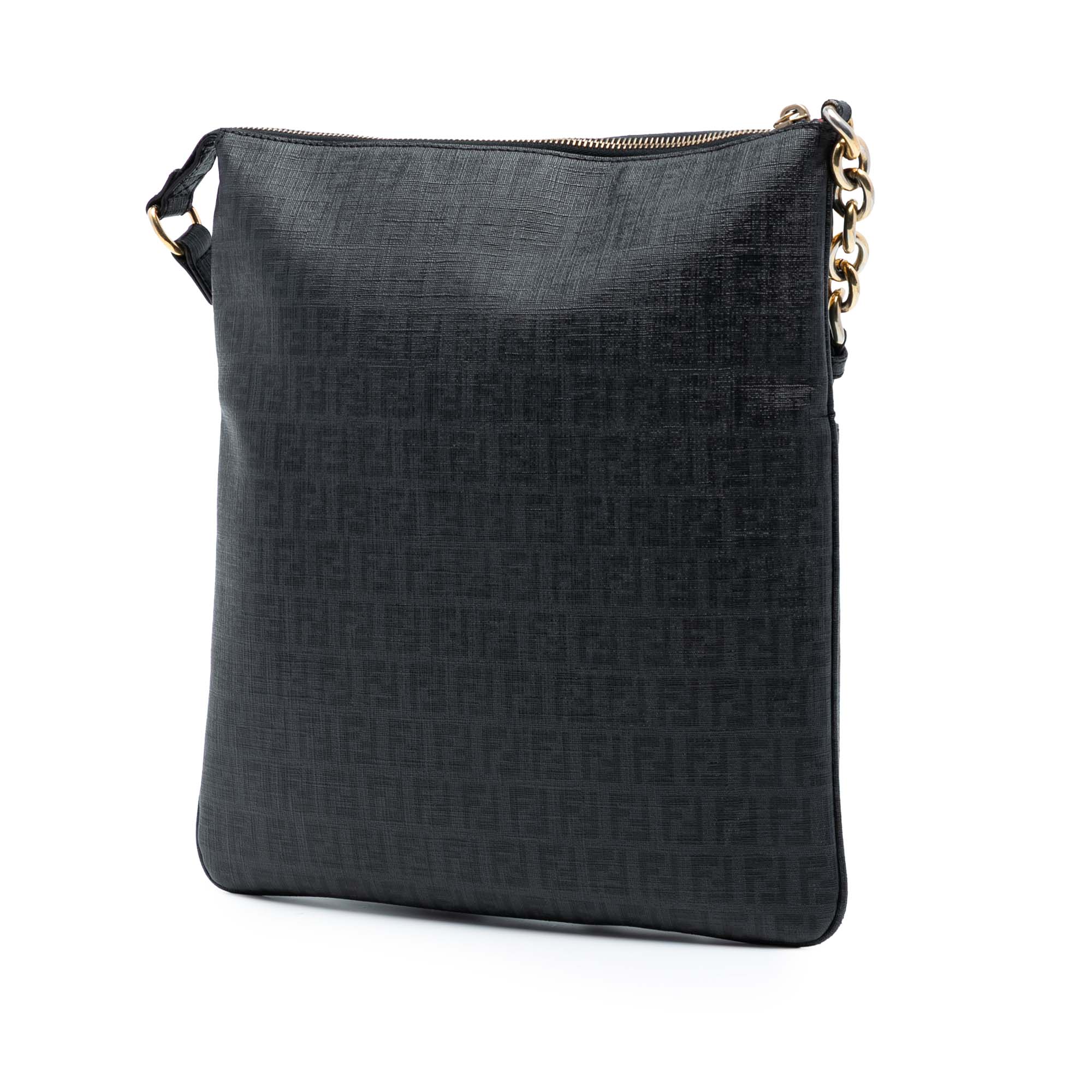 Zucchino Coated Canvas Charm Zip Crossbody - Image 2