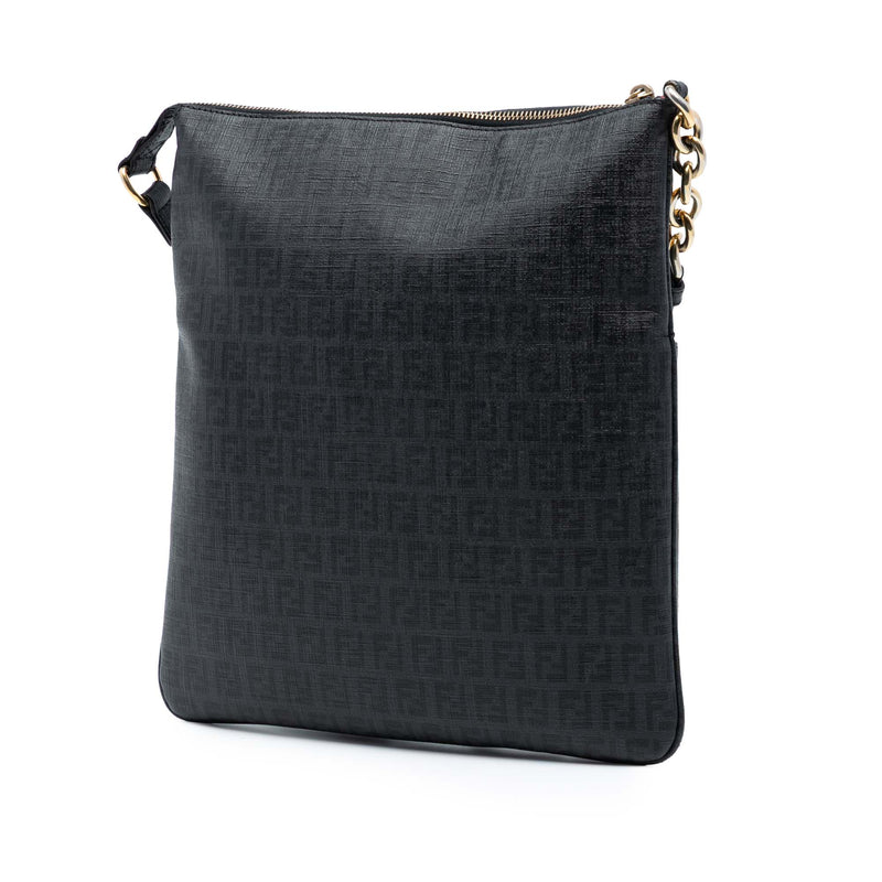Zucchino Coated Canvas Charm Zip Crossbody - Image 2