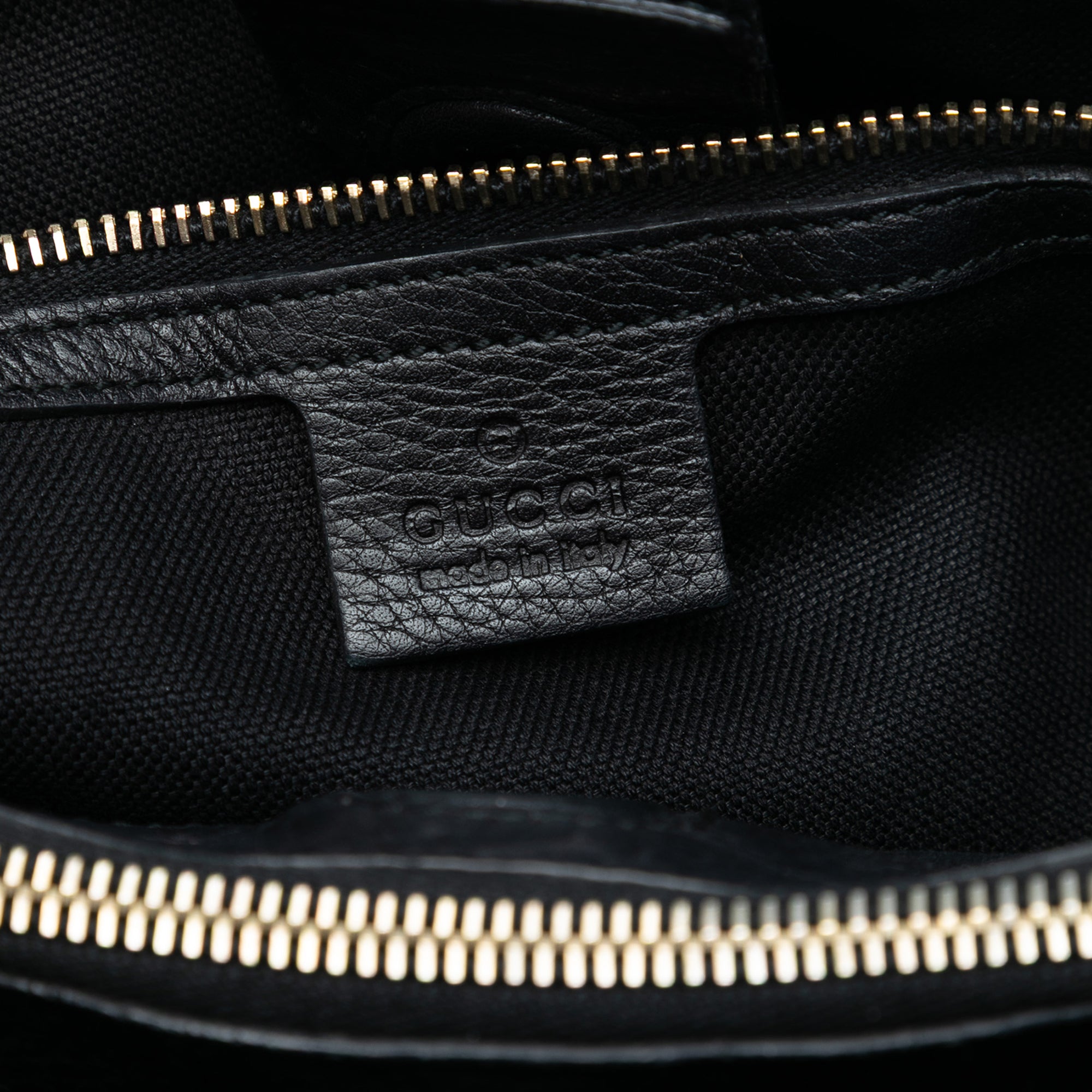 Medium Calfskin Bamboo Shopper Satchel - Image 5