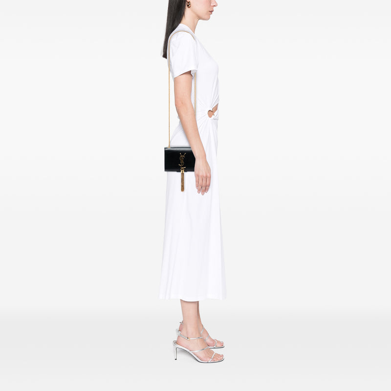 Small Smooth Calfskin Monogram Kate Tassel Crossbody - Image 7
