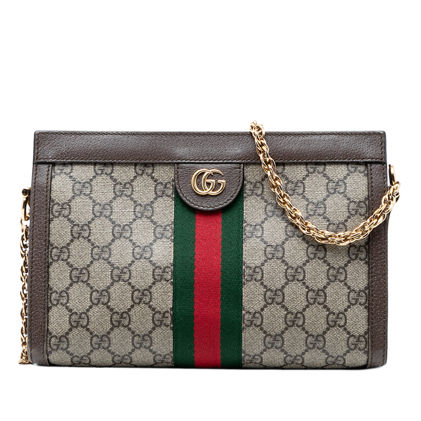 Small GG Supreme Web Ophidia Chain Crossbody - Image 1