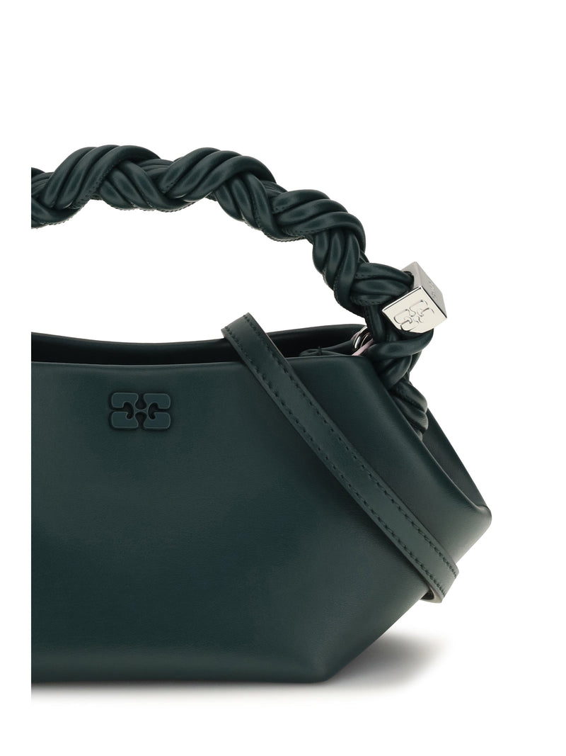 Ganni Bou Shoulder Bag — Green