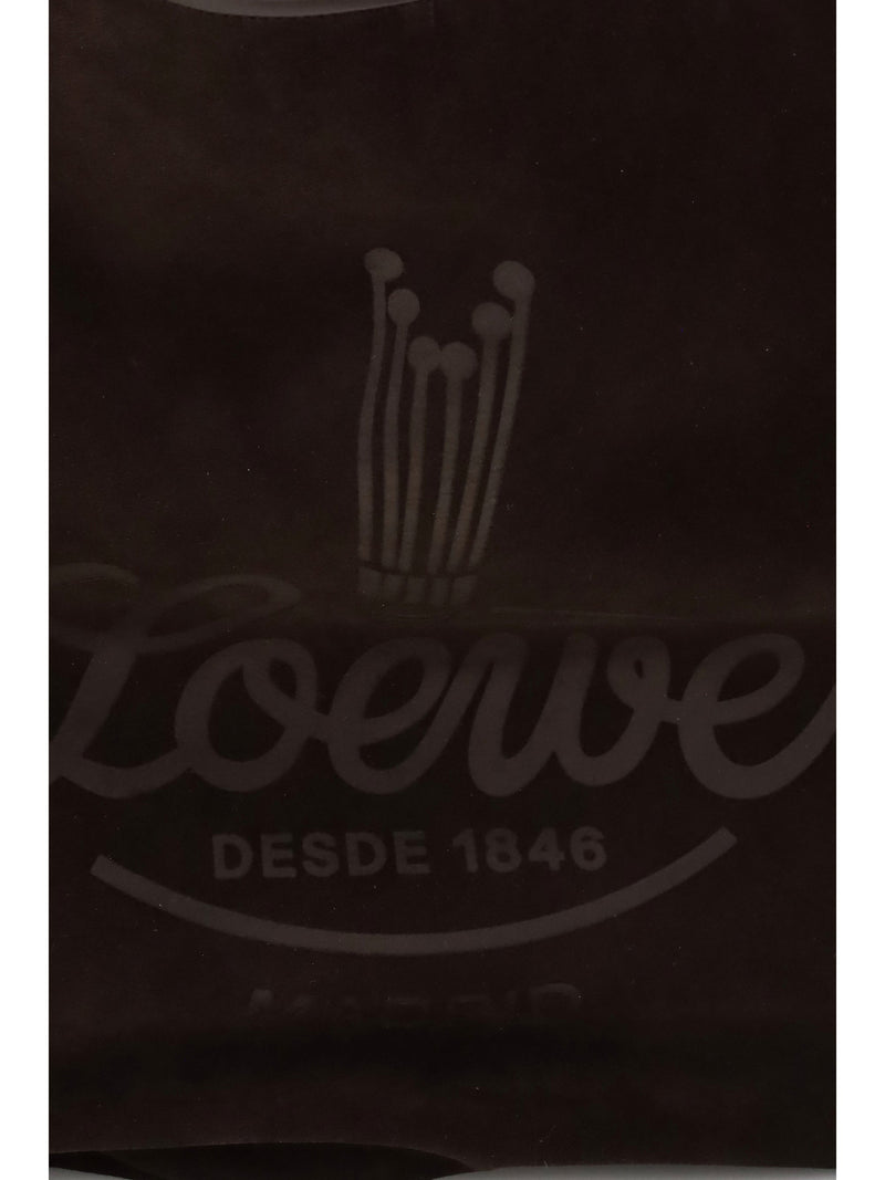 Loewe Roomy Hobo Bag — Brown Calf Leather