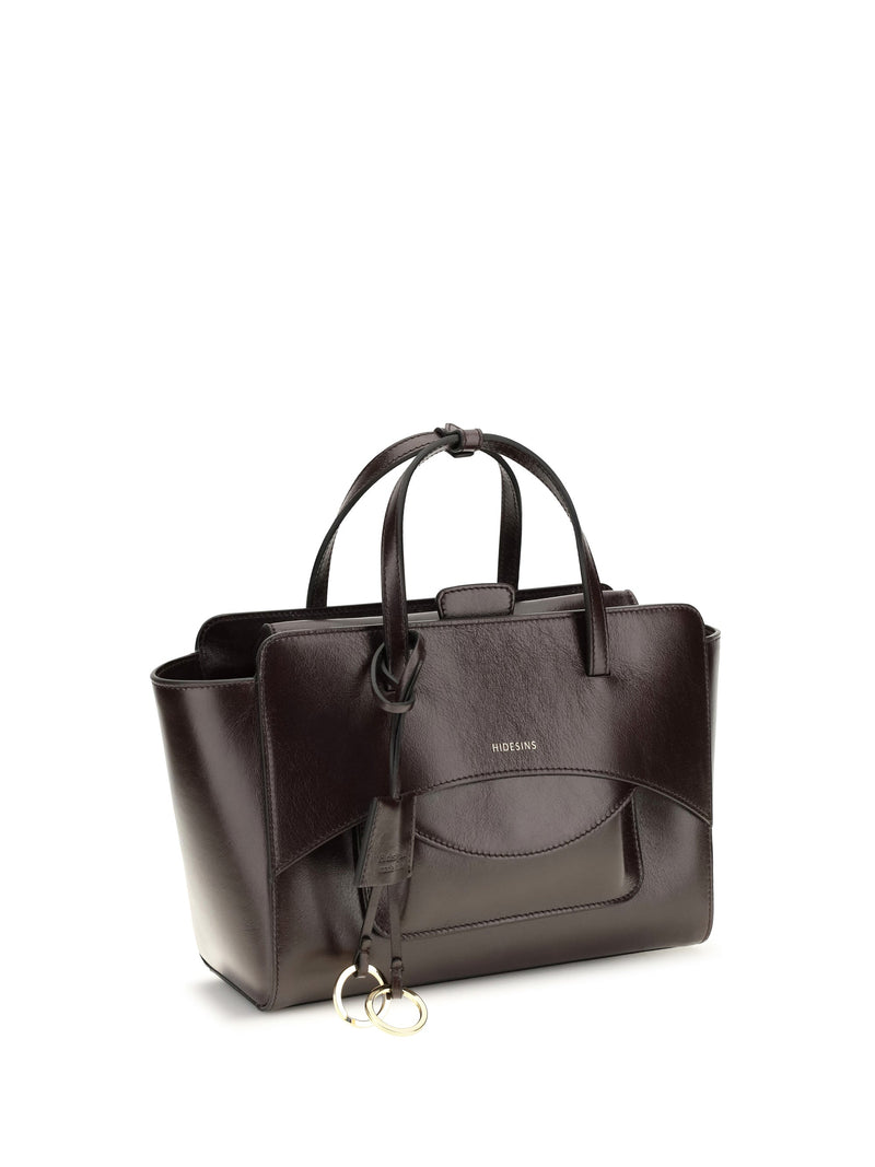 Hidesins Flap Shoulder Bag — Brown Calf Leather (bos Taurus)