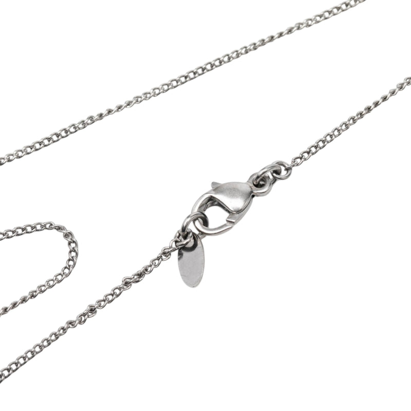 CC Brass Strass Faux Pearl Pendant Necklace - Image 4
