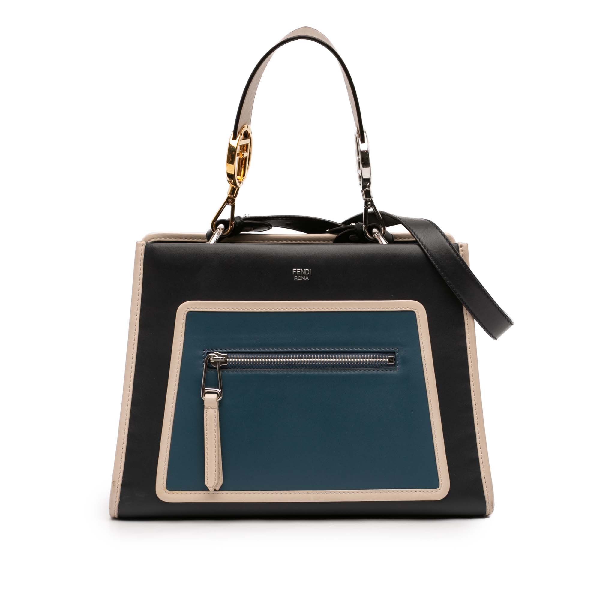 Small Leather Runaway Satchel - Image 1