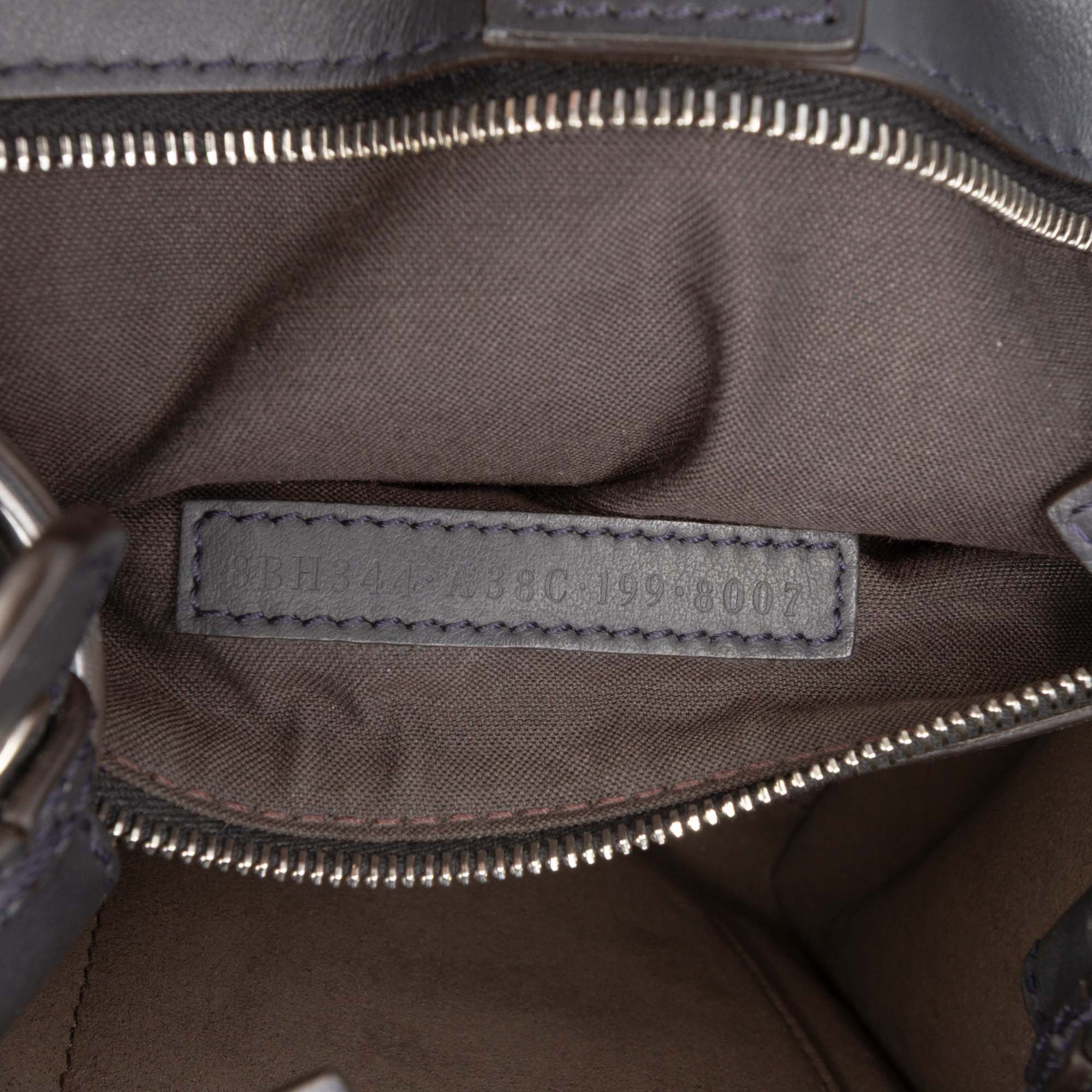 Small Leather Runaway Satchel - Image 6