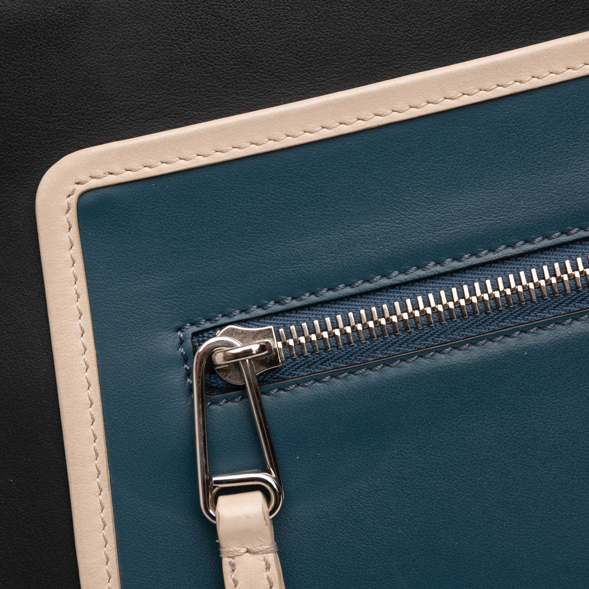 Small Leather Runaway Satchel - Image 8
