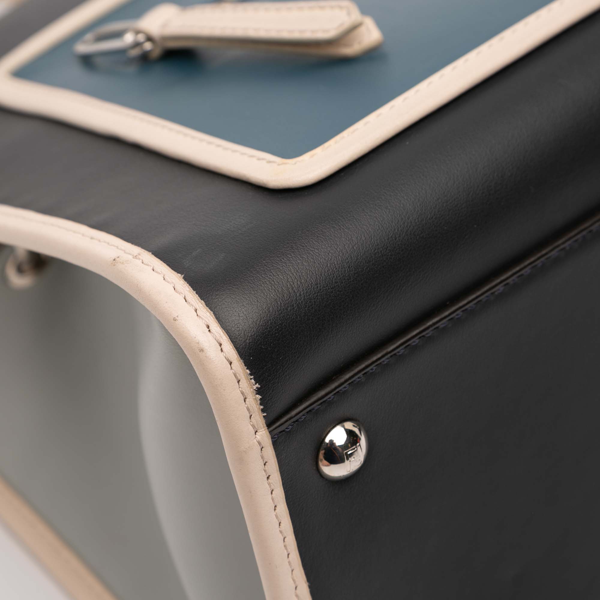 Small Leather Runaway Satchel - Image 9