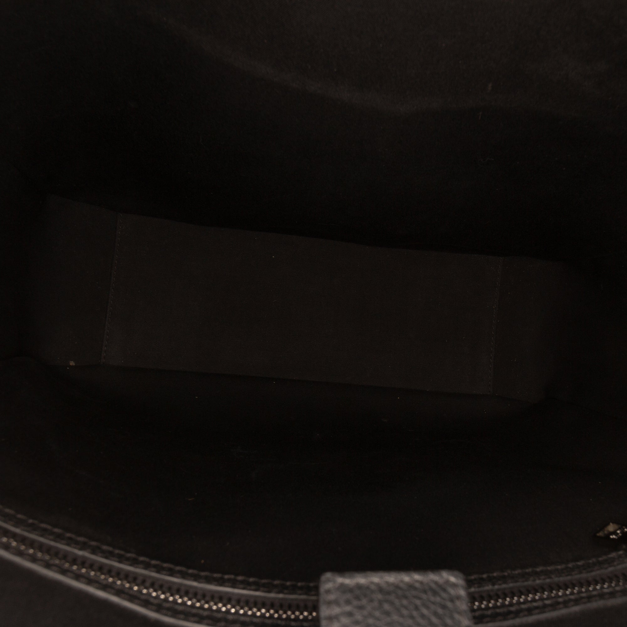 Oblique Canvas and Leather Saddle Tote - Image 4