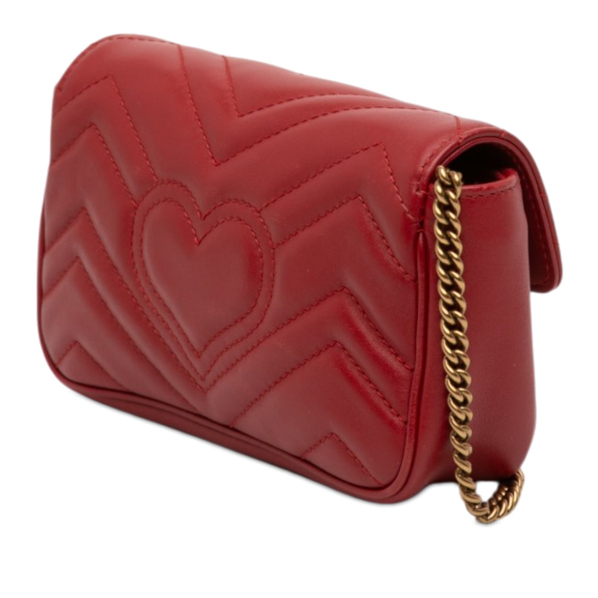 Mini GG Marmont Matelasse Leather Flap Crossbody - Image 2