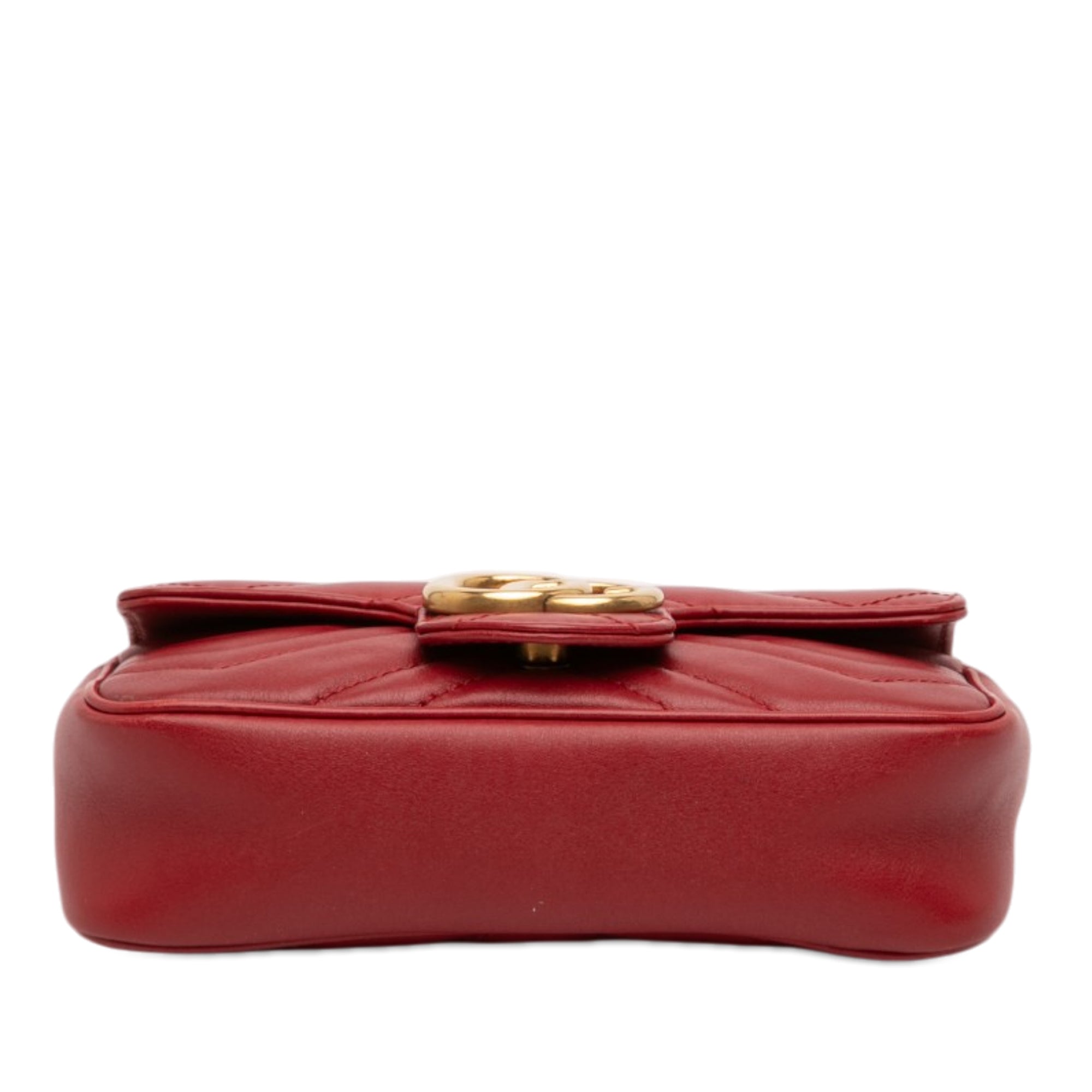 Mini GG Marmont Matelasse Leather Flap Crossbody - Image 3