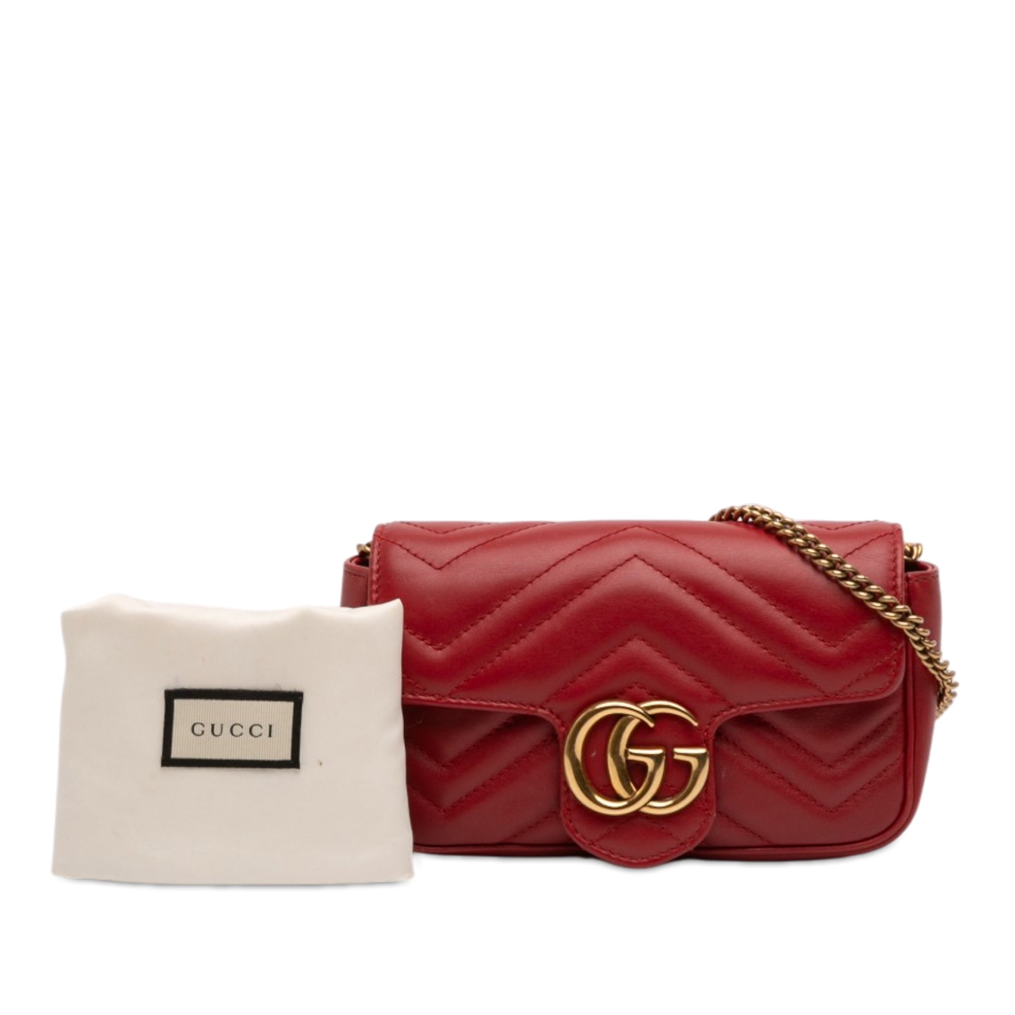 Mini GG Marmont Matelasse Leather Flap Crossbody - Image 7