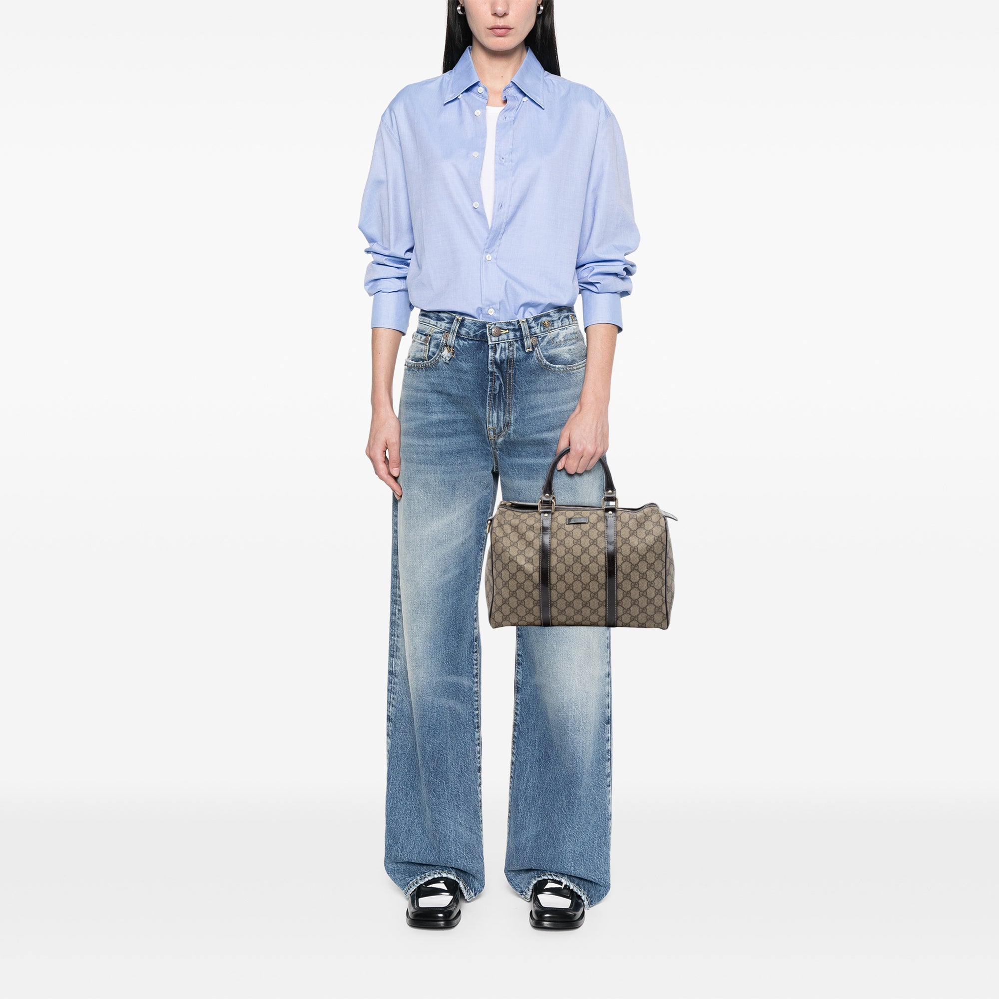 Medium GG Supreme Joy Boston Bag - Image 8
