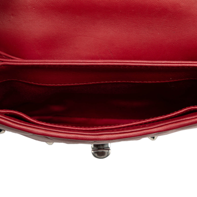 Studded Matelasse Leather Crossbody - Image 4