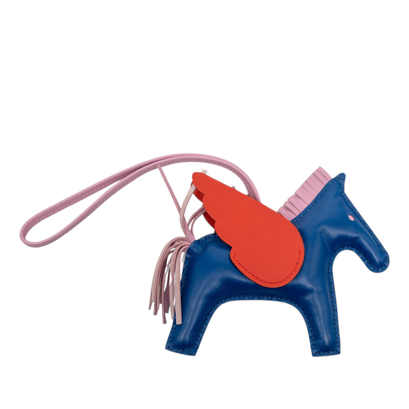 Milo Lambskin and Swift Grigri Rodeo Pegase Bag Charm PM - Image 2