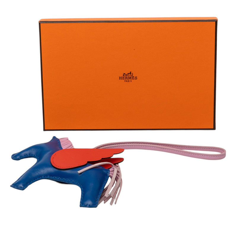Milo Lambskin and Swift Grigri Rodeo Pegase Bag Charm PM - Image 5
