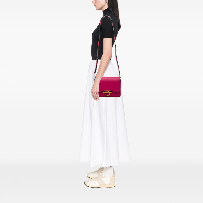 Calfskin Gancini Joanne Crossbody - Image 7