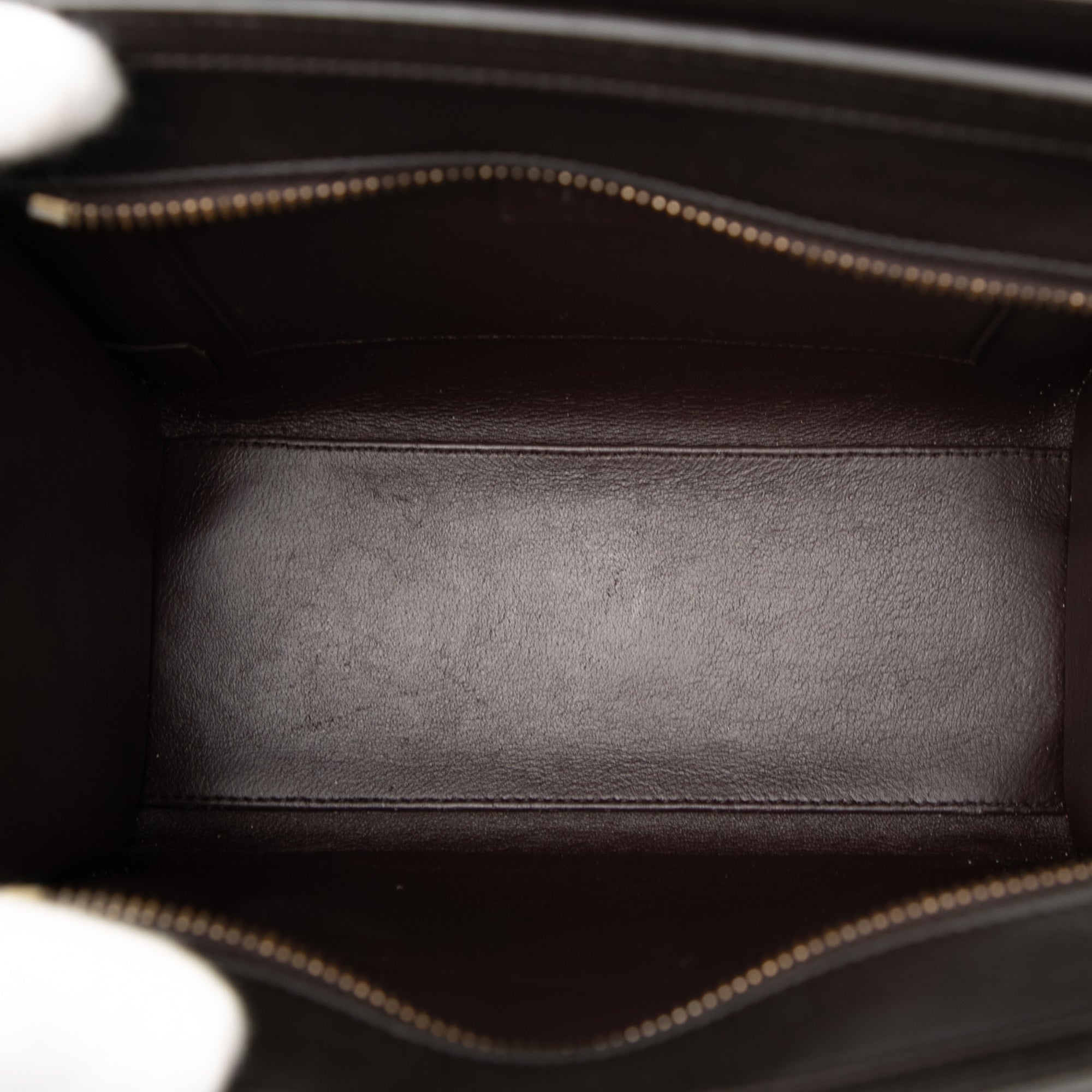 Nano Tricolor Leather Luggage Tote - Image 4