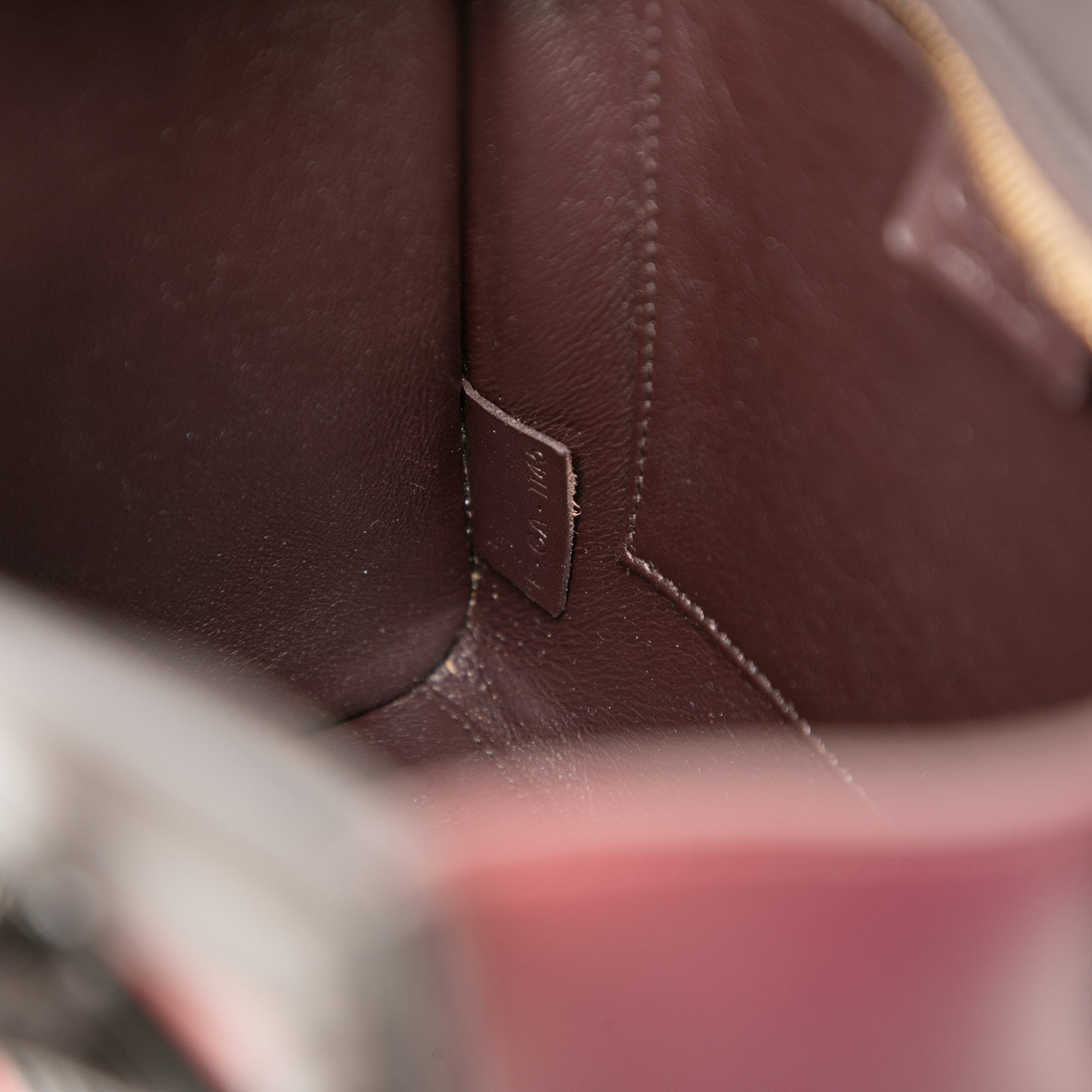 Nano Tricolor Leather Luggage Tote - Image 6
