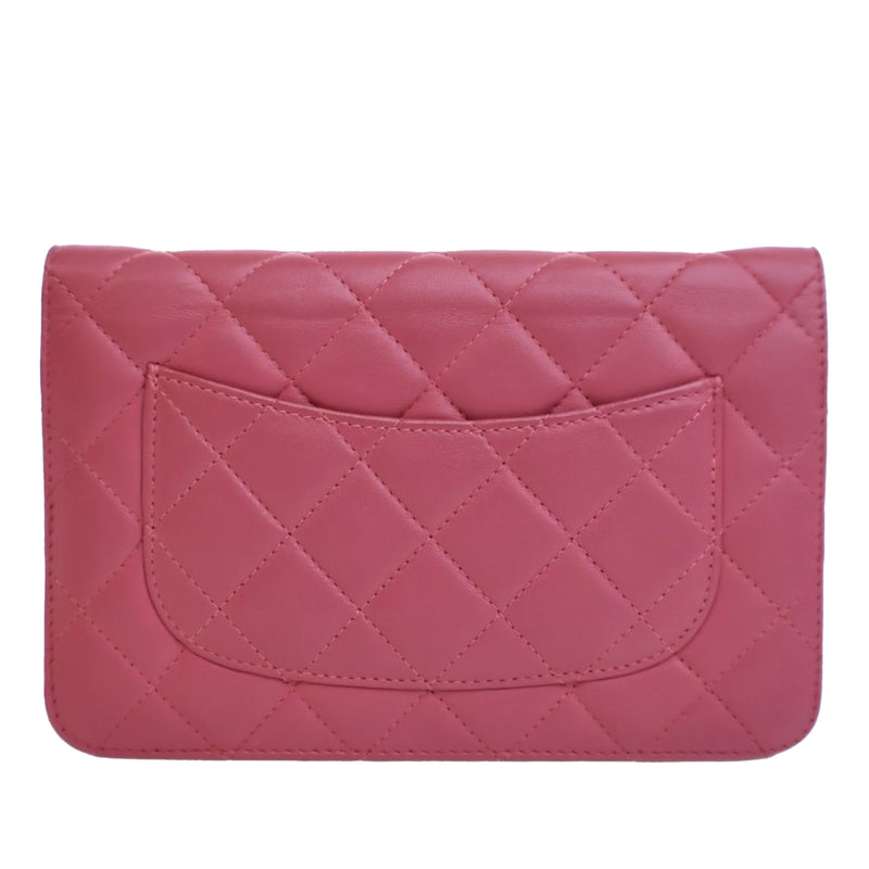 CC Quilted Lambskin Wallet on Chain - Image 3