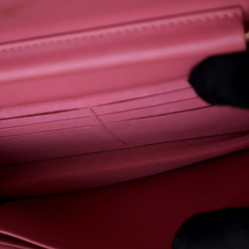 CC Quilted Lambskin Wallet on Chain - Image 5