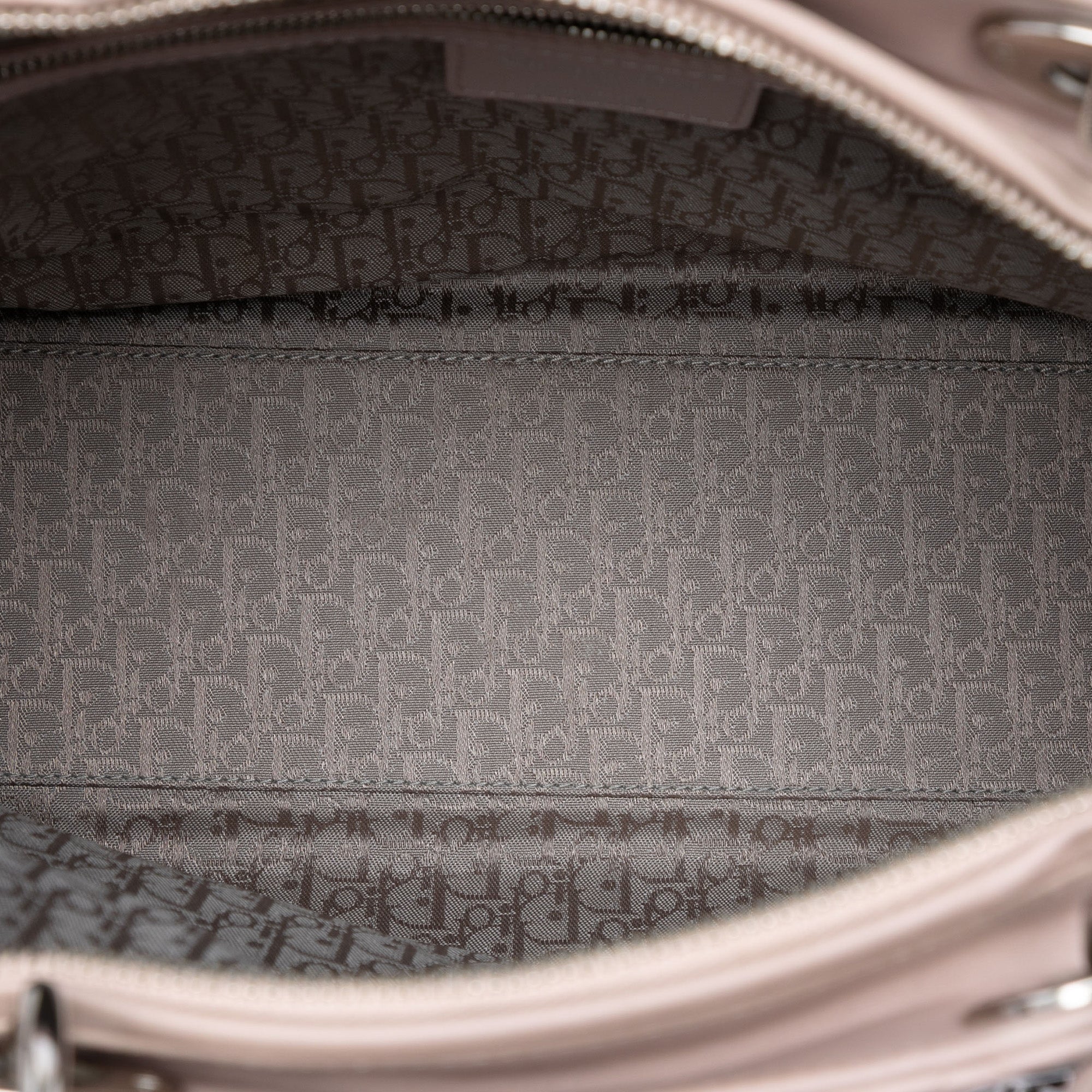 Large Lambskin Cannage Lady Dior - Image 4