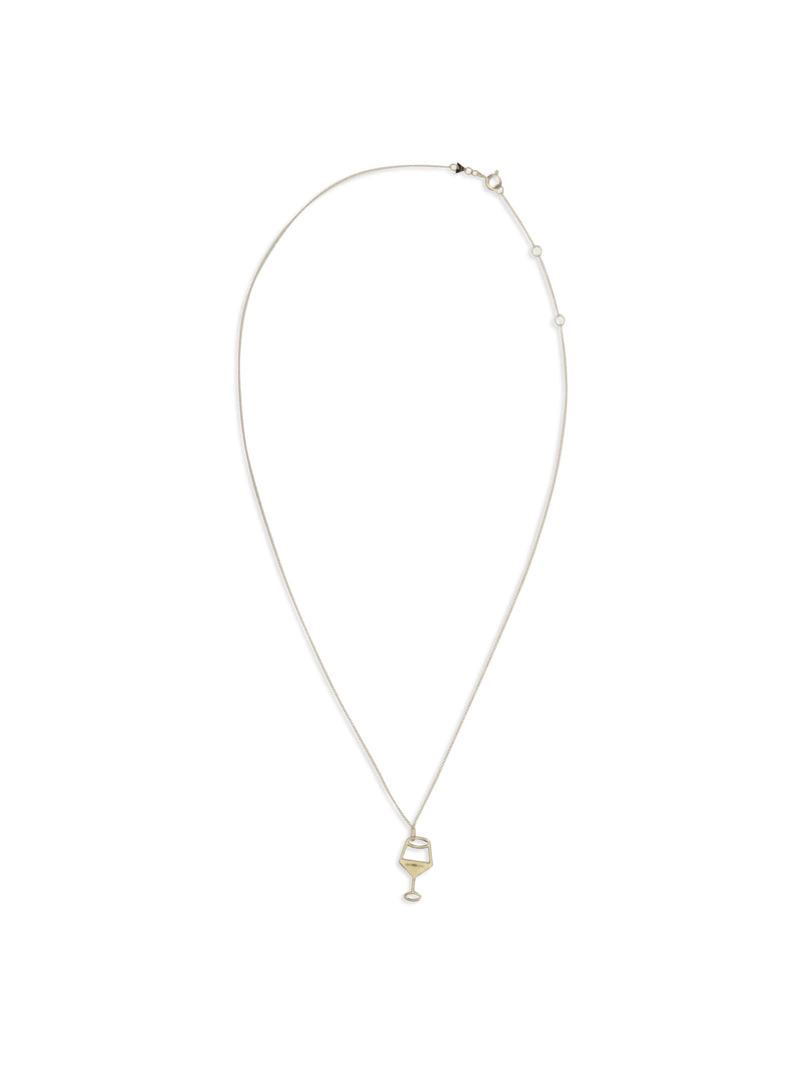 Aliita Spritz Brillante Necklace — Orange Enamel Necklaces