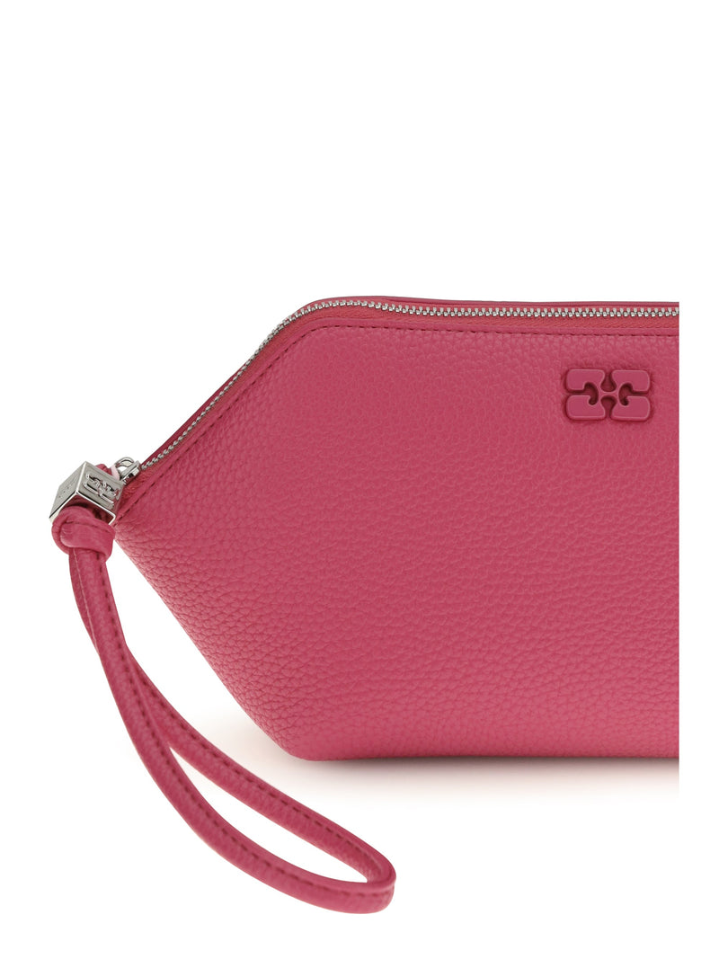 Ganni Bou Clutch — Pink Wallet