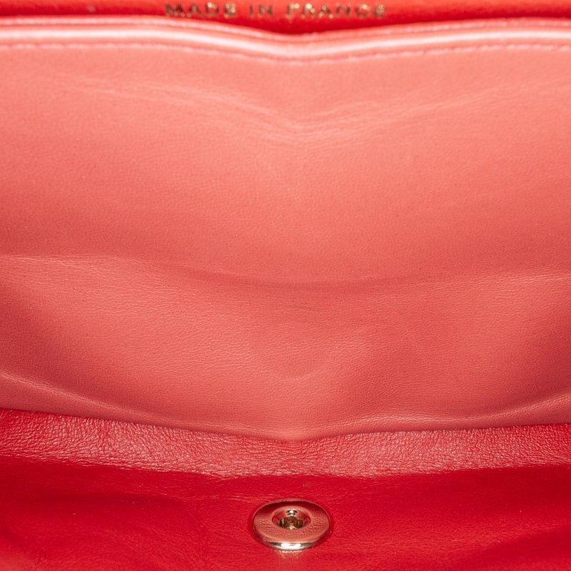Medium Classic Chevron Lambskin Double Flap - Image 4