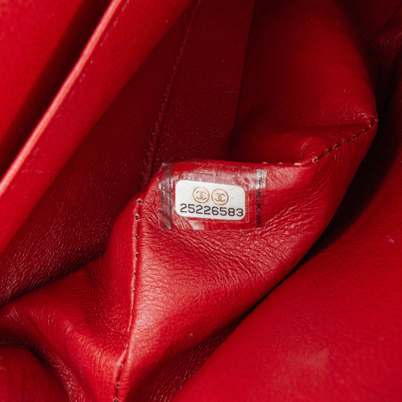 Medium Classic Chevron Lambskin Double Flap - Image 6
