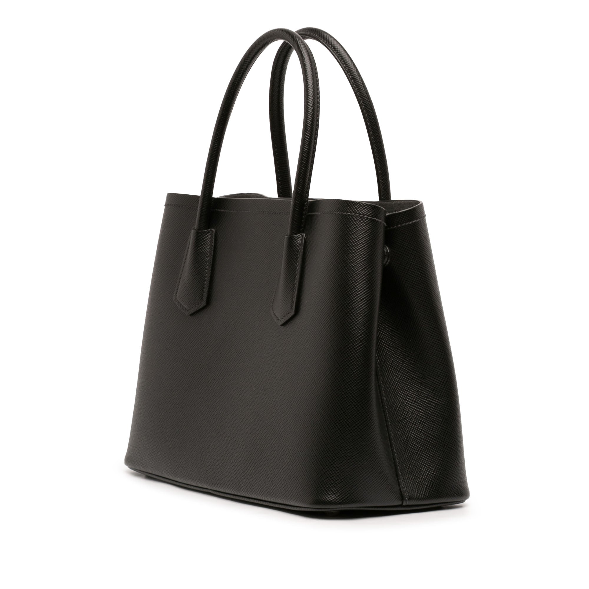 Medium Saffiano Cuir Double Handle Satchel - Image 2