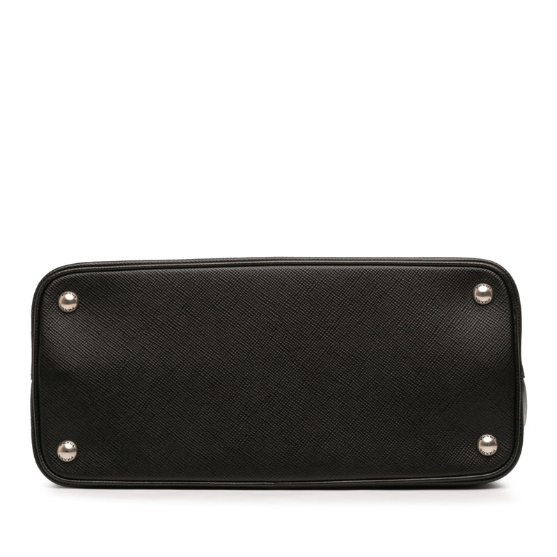 Medium Saffiano Cuir Double Handle Satchel - Image 3