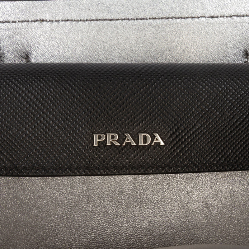 Medium Saffiano Cuir Double Handle Satchel - Image 5
